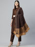 Women's Acrylic Jamawar Wool Stole